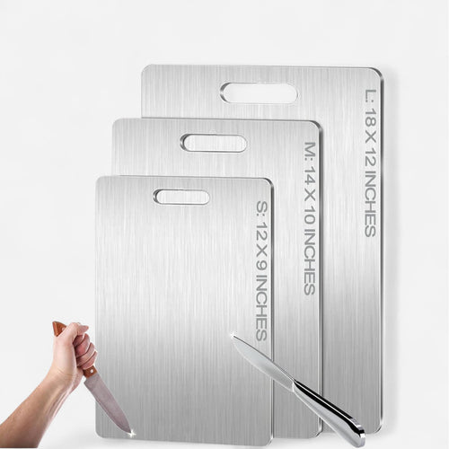 Stainless Steel Cuting Board - 3Pcs